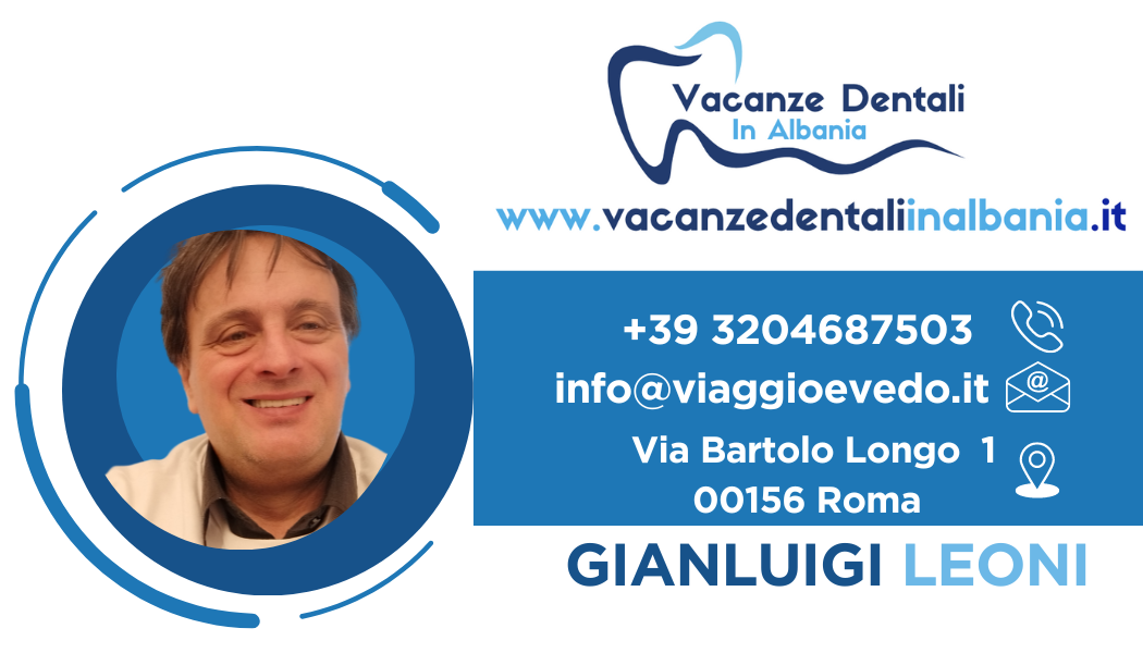 vacanze dentali in albani insegna su strada